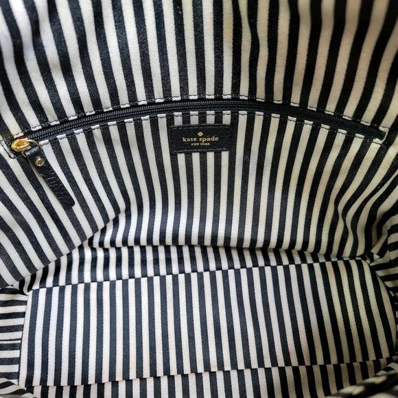 KATE SPADE Black Leather Tote Bag - Picture 12 of 16